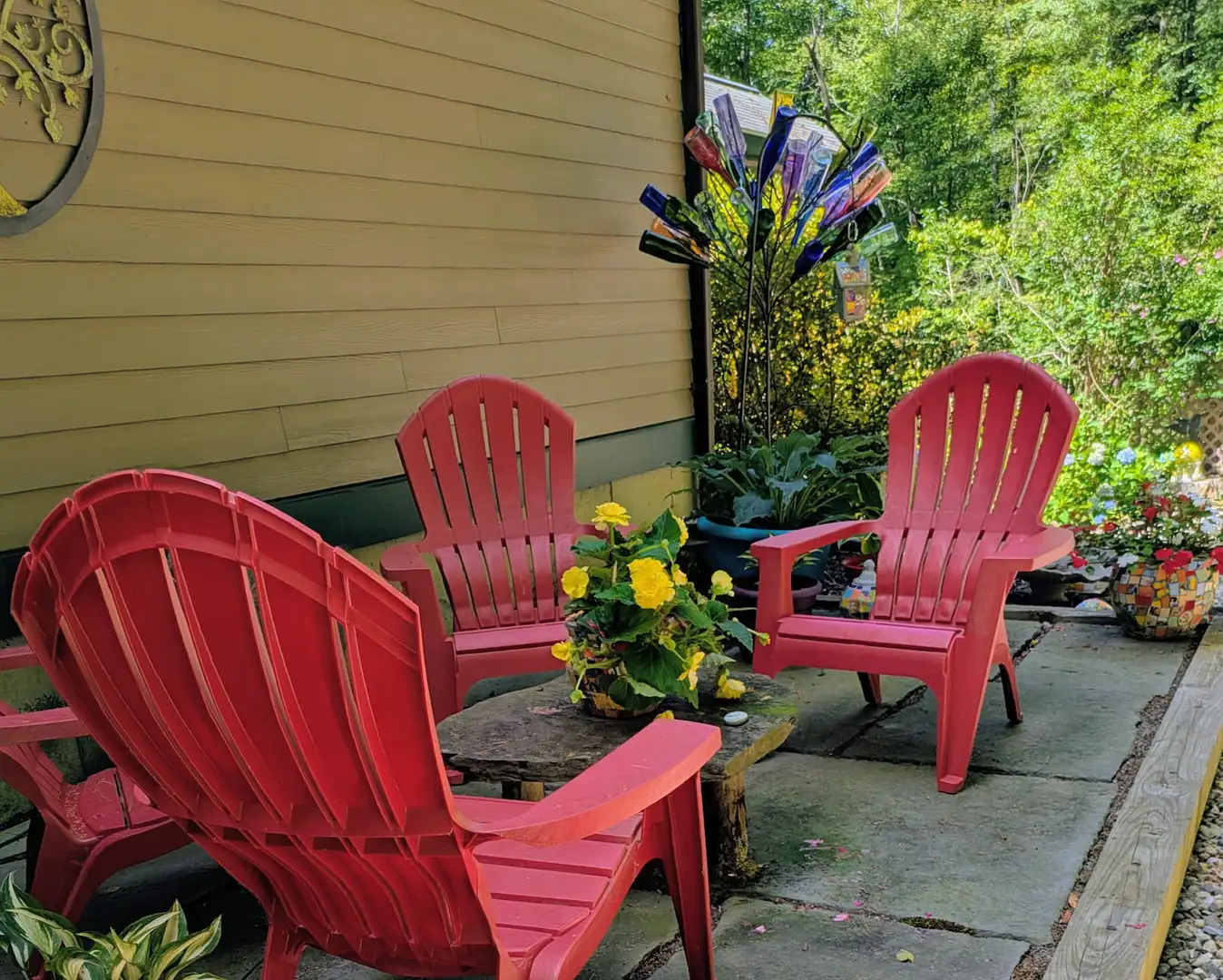 Saturday, July 11 Open Day at Whimsical Shaded Hillside Gardens